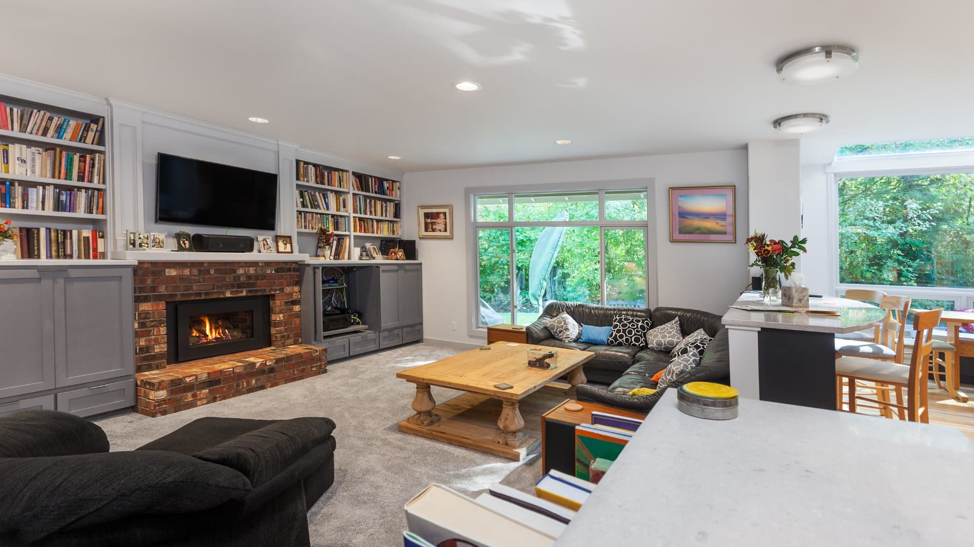 Well-designed home remodel showing integration and design quality